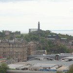 Balmoral Hotel & Carlton Hill from Castle