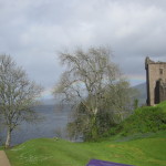 Castle, Loch Ness & rainbow